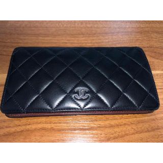 シャネル(CHANEL)のCHANEL シャネル マトラッセ 長財布 財布 レディース 二つ折りココマーク(財布)