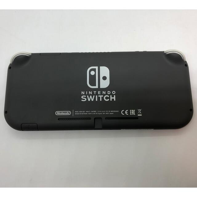 Nintendo Switch(ニンテンドースイッチ)のSwitch Lite （グレー）本体 エンタメ/ホビーのゲームソフト/ゲーム機本体(携帯用ゲーム機本体)の商品写真