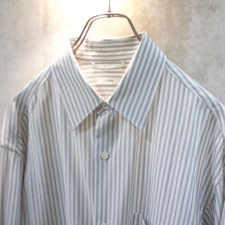 VISCOSE STRIPE SHIRT リドム LIDNMの通販 by tora's shop｜ラクマ