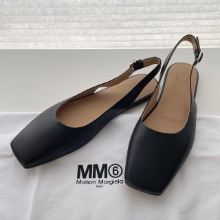 MM6 MAISON MARGIELA ブラック バレリーナ フラット