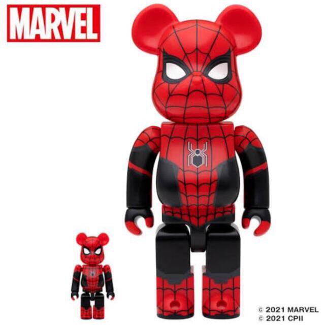 BE@RBRICK SPIDER-MAN 100% & 400%ハンドメイド