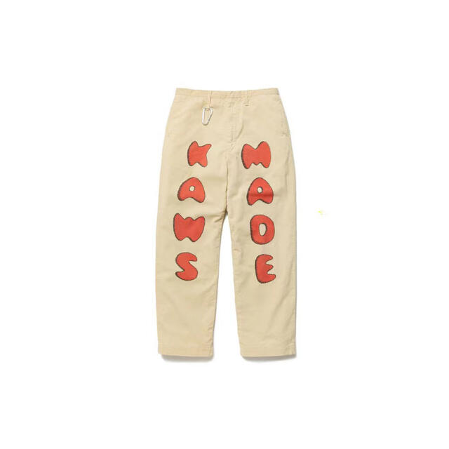 HUMAN MADE KAWS CORDUROY PRINT PANTS Sパンツ