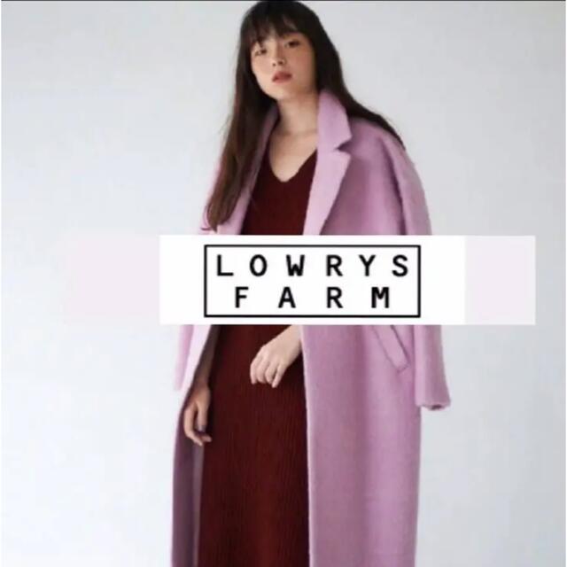 LOWRYS FARM(ローリーズファーム)のLOWRYSFARM  ✴︎  チェスターロングコート レディースのジャケット/アウター(チェスターコート)の商品写真