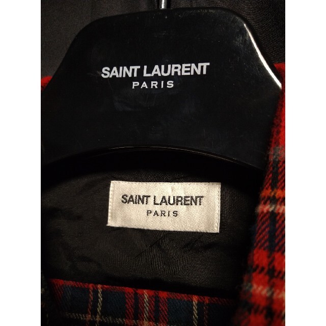 SAINT LAURENT 20AW タータンチェックネルシャツ 2