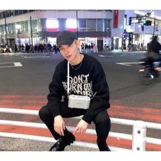 オフホワイト(OFF-WHITE)のajobyajo ニット セーター slogan wool knit 韓国(ニット/セーター)