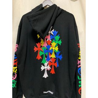 クロムハーツ(Chrome Hearts)の即完売 クロムハーツ マルチカラー バッククロス パーカー(パーカー)