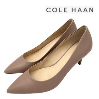 コールハーン(Cole Haan)の【極美品】COLE HAAN コールハーン フラット パンプス 24.5cm(ハイヒール/パンプス)