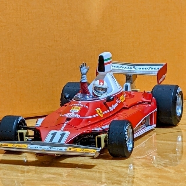 エグゾト 1/18 フェラーリ312T 1975イタリアGP優勝車 #11