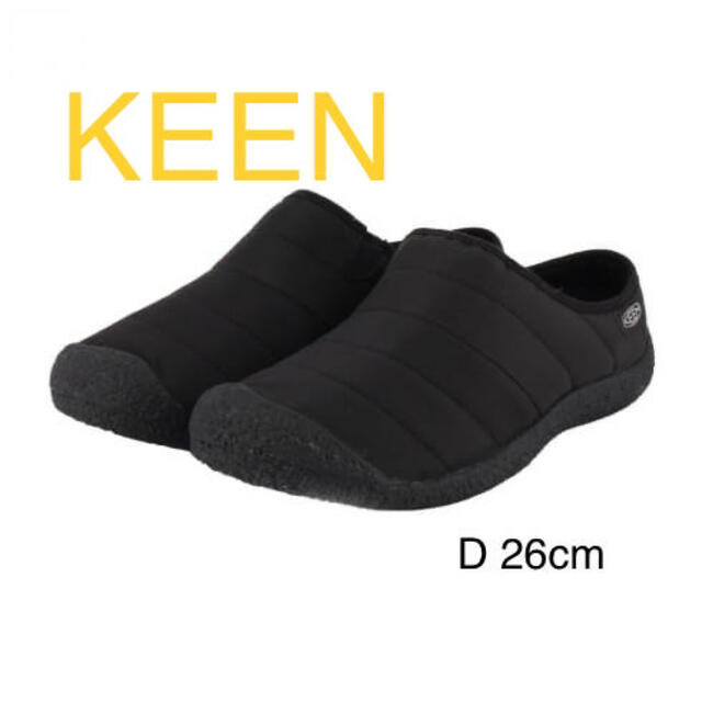 KEEN(キーン)の新品　KEEN ハウザー　SL M BK  D26cm US8 メンズの靴/シューズ(スニーカー)の商品写真