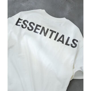 エッセンシャル(Essential)のFOG ESSENTIALS リフレクター　ロゴ　ホワイト　Tシャツ(Tシャツ/カットソー(半袖/袖なし))