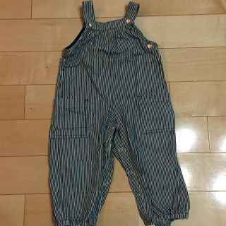 プチバトー(PETIT BATEAU)のpetit bateauプチバトー　オーバーオール　81センチ(パンツ/スパッツ)