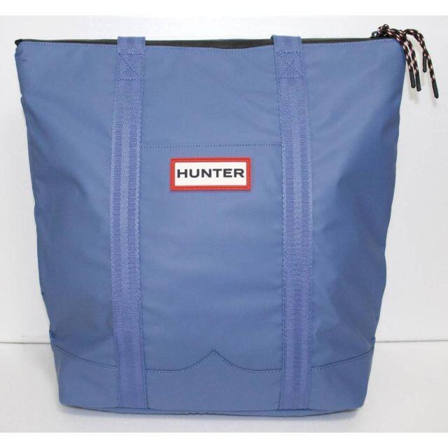 HUNTER(ハンター)の定価18000 新品 本物 HUNTER ブルー トート バッグ 2018 レディースのバッグ(トートバッグ)の商品写真