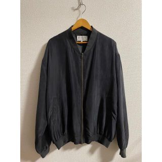 コモリ(COMOLI)のEuro SILK Blouson 古着 ヴィンテージ used インポート(ブルゾン)