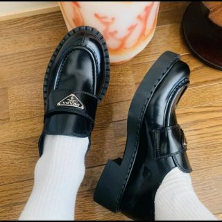 プラダ(PRADA)のPRADAプラダ ローファー 新品(ローファー/革靴)