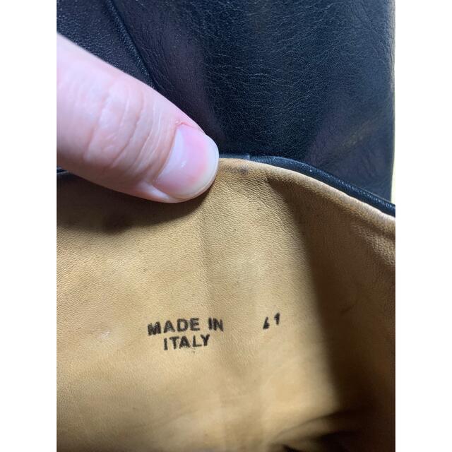 Maison Martin Margiela(マルタンマルジェラ)のマルジェラ　margiela ブーツ　ブラック　メンズ　41 メンズの靴/シューズ(ブーツ)の商品写真