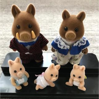 EPOCH - シルバニアファミリー イノシシファミリーの通販 by