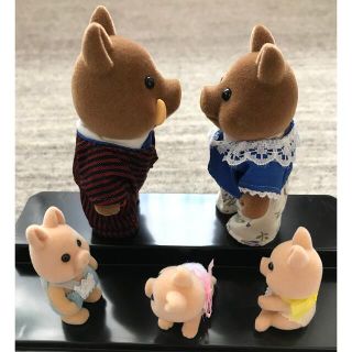 EPOCH - シルバニアファミリー イノシシファミリーの通販 by ☆さくら