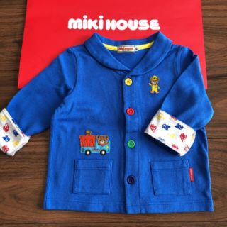 ミキハウス(mikihouse)の美品＊ミキハウス＊UVカットカーディガン＊90(Tシャツ/カットソー)