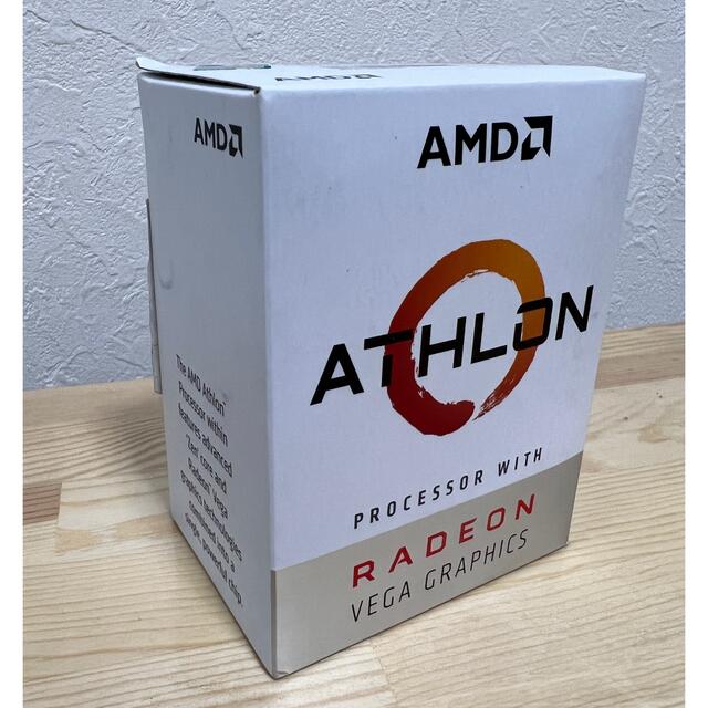 AMD Athlon 240GE TDP35W 【美品】PCパーツ