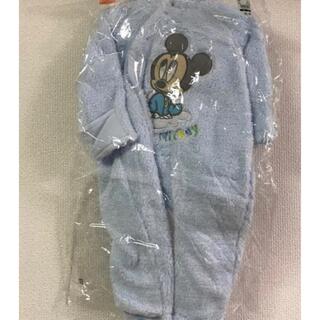 ディズニー(Disney)の新品◡̈⃝♡ミッキーマウス 着ぐるみ カバーオール ５０〜60cm  冬２(カバーオール)