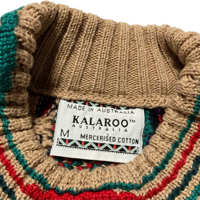 KALAROO カラフル 立体ニットの通販 by .'s shop｜ラクマ 3Dニット セーター 90s 大特価新作