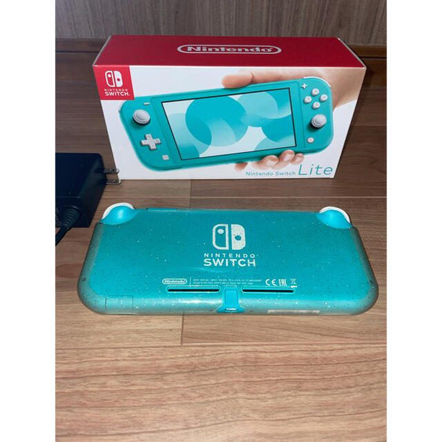 シリーズ 7%クーポン！スイッチライト ターコイズ美品 ニンテンドー