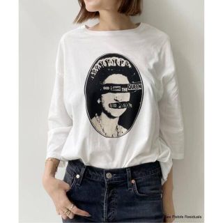 アパルトモンドゥーズィエムクラス(L'Appartement DEUXIEME CLASSE)のアパルトモン　ROCK Tシャツ Pistoles美品(シャツ/ブラウス(長袖/七分))