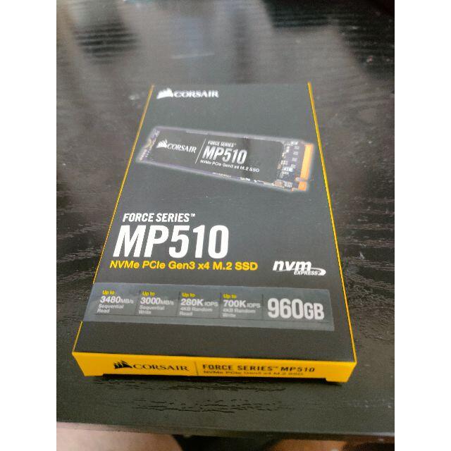 PCパーツ[美品] MP510 960GB
