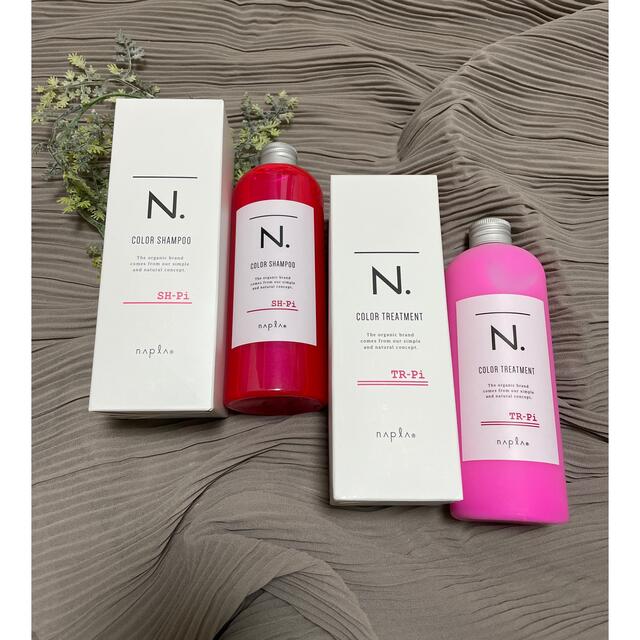 NAPUR(ナプラ)のナプラ N. ピンクシャンプー320ml/トリートメント300g #エヌドット コスメ/美容のヘアケア/スタイリング(シャンプー/コンディショナーセット)の商品写真