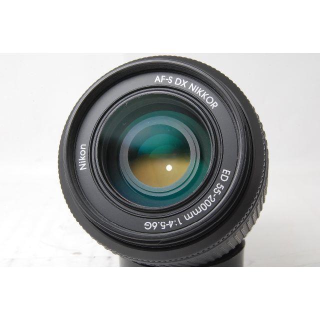 Nikon(ニコン)の極上◆ニコン Nikon AF-S 55-200mm F4-5.6G ED スマホ/家電/カメラのカメラ(レンズ(ズーム))の商品写真