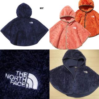 ザノースフェイス(THE NORTH FACE)の【美品】ベビーシェルパフリースポンチョ(ジャケット/コート)