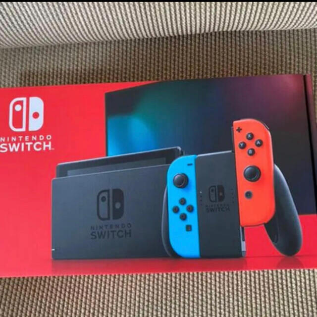 Nintendo Switch(ニンテンドースイッチ)の新品未開封 Switch 任天堂スイッチ 本体 ネオンブルー ニンテンドウ エンタメ/ホビーのゲームソフト/ゲーム機本体(家庭用ゲーム機本体)の商品写真