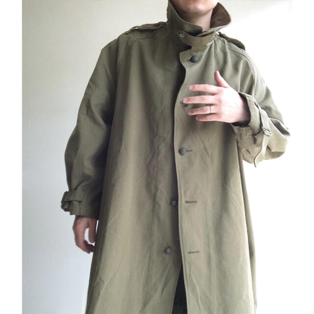 m35 フランス軍 1940年代 モーターサイクルコート デッドストック