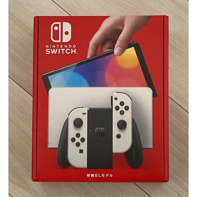 家庭用ゲーム機本体新品未開封　Nintendo Switch 有機ELモデル 本体　ホワイト