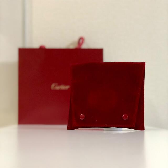 Cartier(カルティエ)のCartier カルティエ 腕時計ケース 紙袋付き レディースのファッション小物(ポーチ)の商品写真