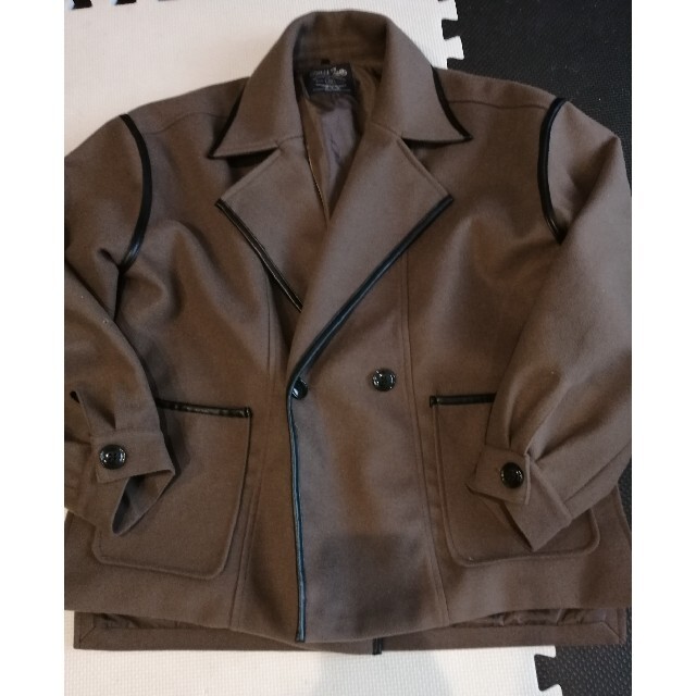 GU(ジーユー)のパイピング コート レディースのジャケット/アウター(ダウンジャケット)の商品写真