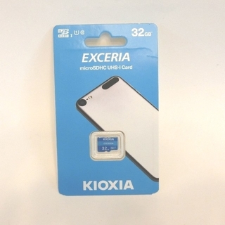 KIOXIA 32GB microSDHCカード EXCERIA CLASS10(その他)