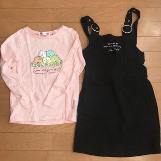 シマムラ(しまむら)の美品✨しまむら　キッズ　トップス　ワンピース(ワンピース)