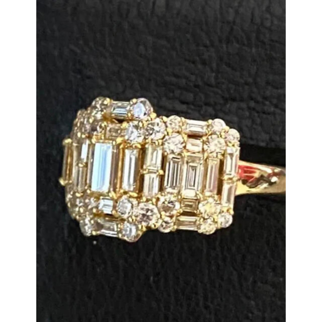 K18YGダイヤモンド1.75ctリング レディースのアクセサリー(リング(指輪))の商品写真