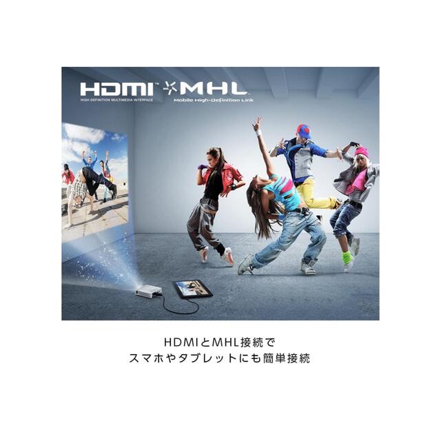 ASUS S1 小型ミニ プロジェクター軽量 HDMI MHL対応