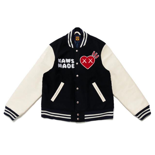 S■HUMAN MADE KAWS VARSITY JACKET