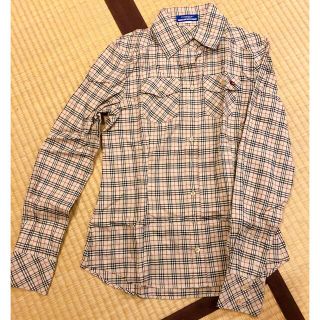 バーバリーブルーレーベル(BURBERRY BLUE LABEL)のバーバリーブルーレーベル　バーバリーチェックシャツ(シャツ/ブラウス(長袖/七分))