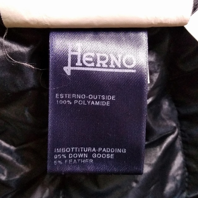 HERNO(ヘルノ)のヘルノ ダウンコート サイズ46 L - 長袖/冬 レディースのジャケット/アウター(ダウンコート)の商品写真