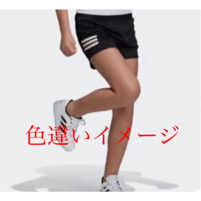 adidas(アディダス)の新品　格安　adidas アディダス ショートパンツ　キッズ　ガールズ　男女兼用 キッズ/ベビー/マタニティのキッズ服男の子用(90cm~)(パンツ/スパッツ)の商品写真