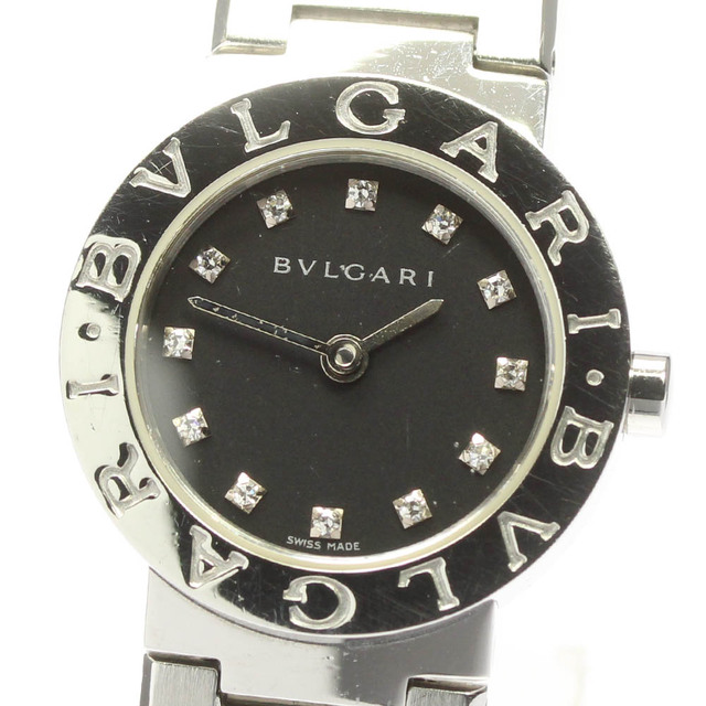 即納】 BVLGARI - レディース【ev20】 クォーツ BB23SS 12Pダイヤ