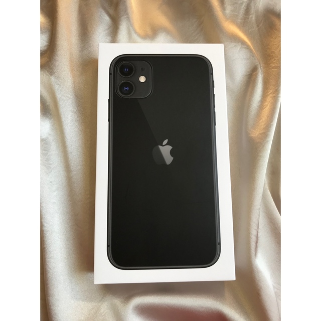 black付属品【新品 未使用】iPhone11 本体128GB ブラック　Apple保証1年