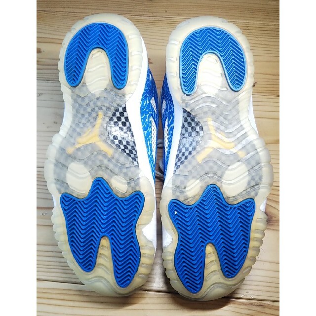 【希少】AIR Jordan11 Retro Low BLUE 26cm