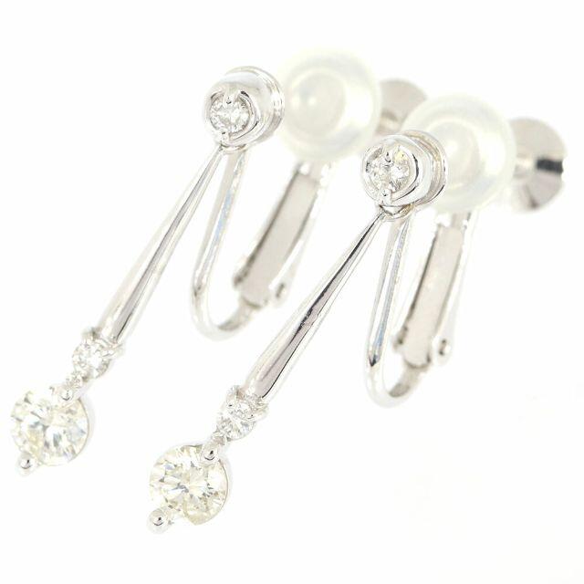 ダイヤモンド イヤリング D0.20ct D0.05ct enot.in.ua