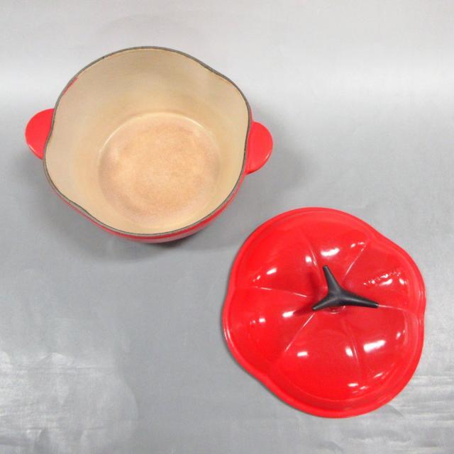 LE CREUSET(ルクルーゼ)のLE CREUSET(ルクルーゼ) 小物 - レッド×黒 レディースのファッション小物(その他)の商品写真