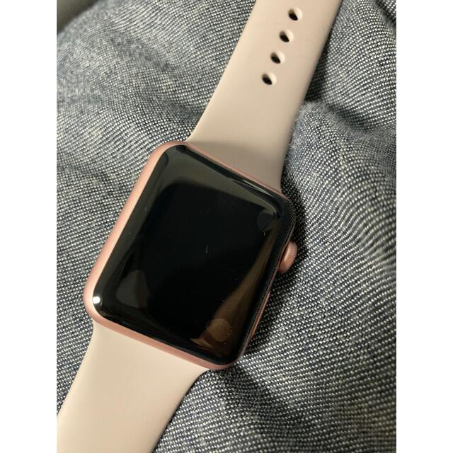 Apple Watch Sport 38mm ローズゴールド/ラベンダー 年末の